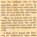 MoRF Full text from the 1939 newspaper article Crime Poses As Spiritualism in American Weekly Inc. written by Rose Mackenberg.  Order runs from left to right (top to bottom if reading on a smartphone)