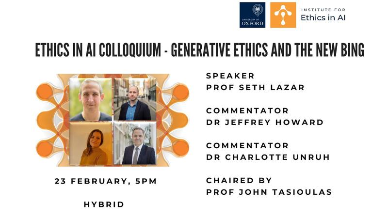 Image of speakers for 23 February 