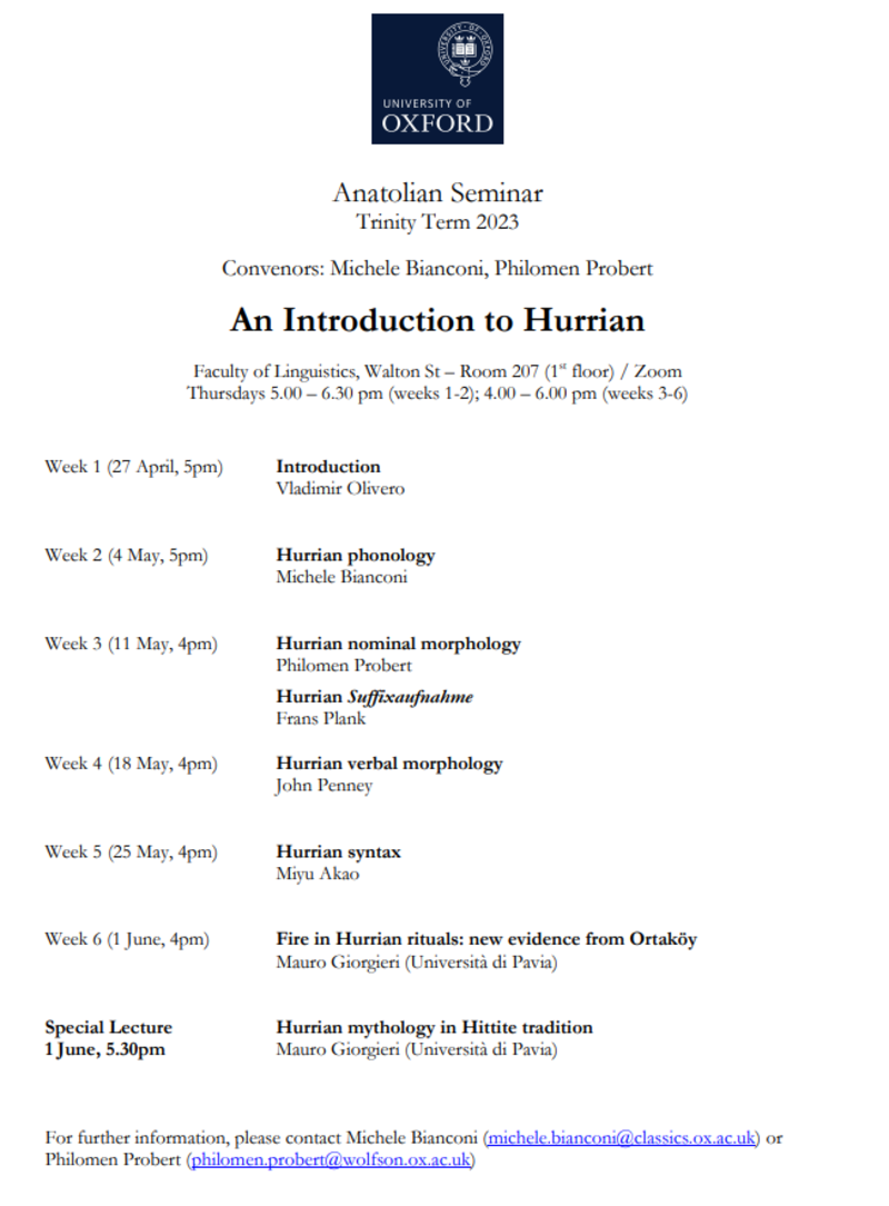 anatolian seminar programme revised
