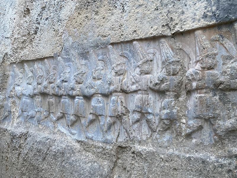 Wall carving from ancient Anatolia