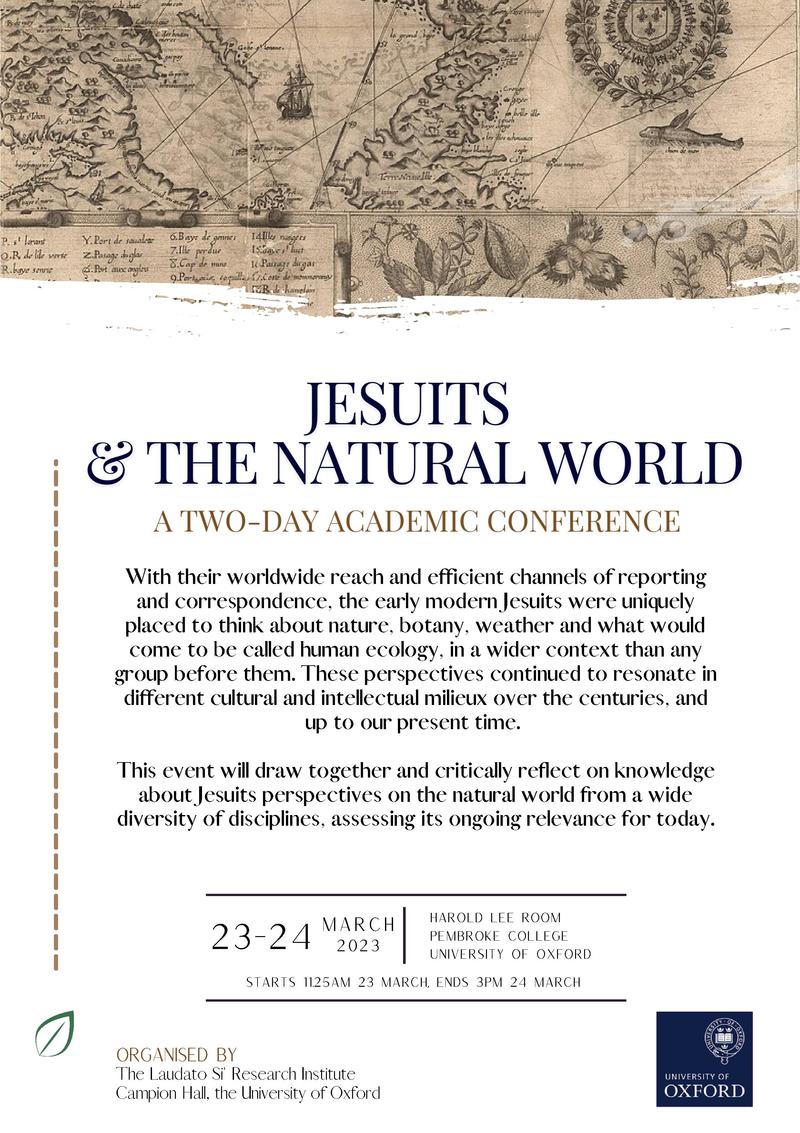 jesuits and the natural world flyer final
