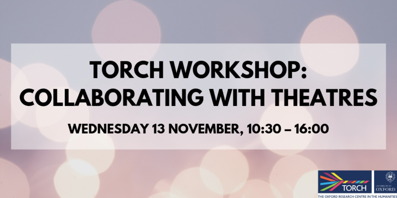 torch workshop collaborating with theatres twitter post new