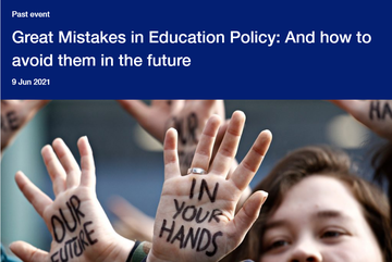 Image depicting pupils who show the palm of their hands where the words 'Our Future - In Your Hand' are written. 