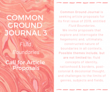 Call For Submissions Common Ground Journal Torch The Oxford - call for submissions common ground journal