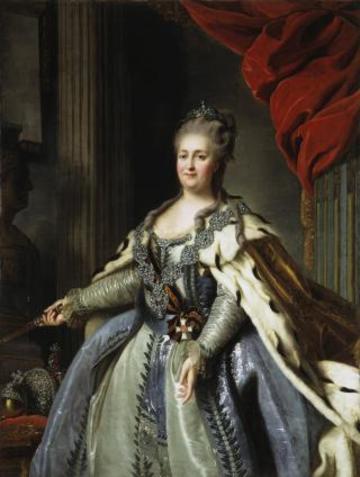 catherine ii by f rokotov after roslin c 1770 hermitage