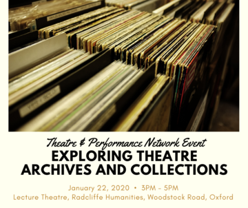exploring theatre archives and collections