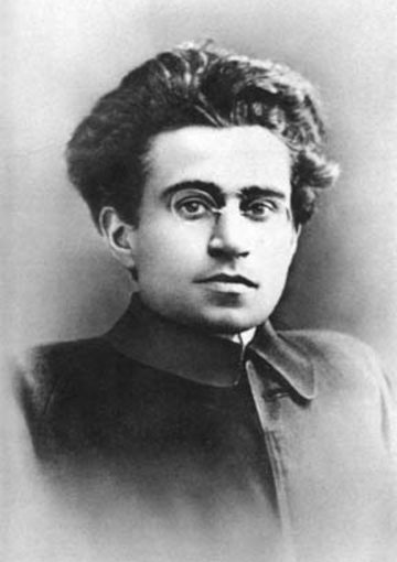 Portrait of Antonio Gramsci photographed in the early 1920s when he was around 30 years old.