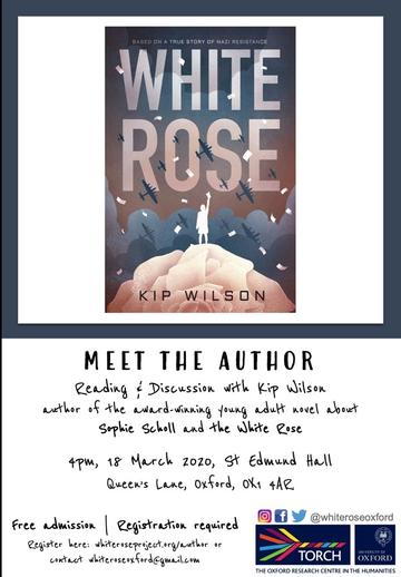 white rose meet the author poster
