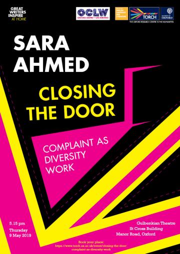 Sara Ahmed Closing the Door