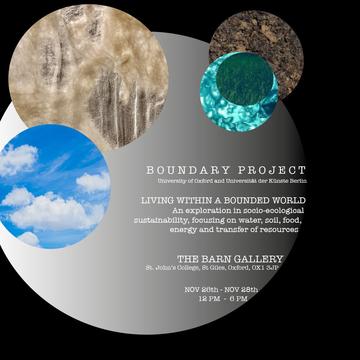 Boundary Project Exhibition poster