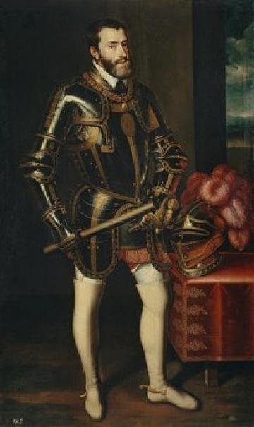 charles v in armour