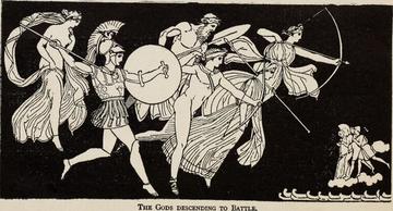 Western literature begins with a plague: the Iliad. Wikimedia Commons. 
