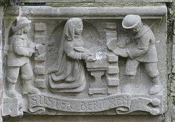 The Enclosure of Sister Bertken. Photo by E de Groot & S Pieters, University of Utrecht