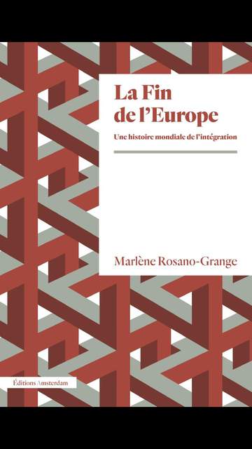 la fin de l europe book cover image