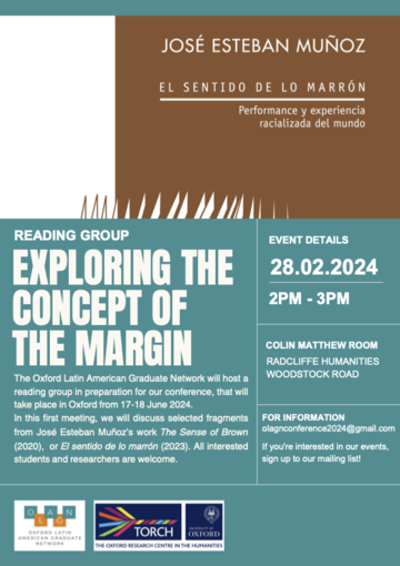 Poster for Exploring the Concept of the Margin reading group