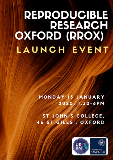 reproducible research oxford rrox launch event