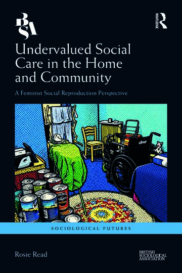 rread book cover undervalued social care in the home and community