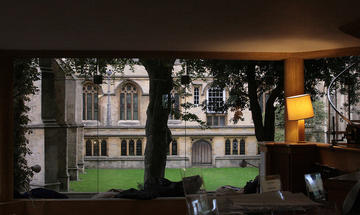 Wadham College library