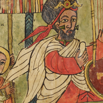 a manuscript from the Bodleian’s collections on Ethiopia and Eritrea