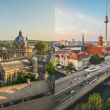 ox ber collage florian wehde unsplash and john cairns oxford university