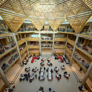 schwarzman centre for the humanities atrium