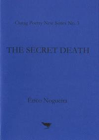 Bright blue cover of the book 'The Secret Death'.