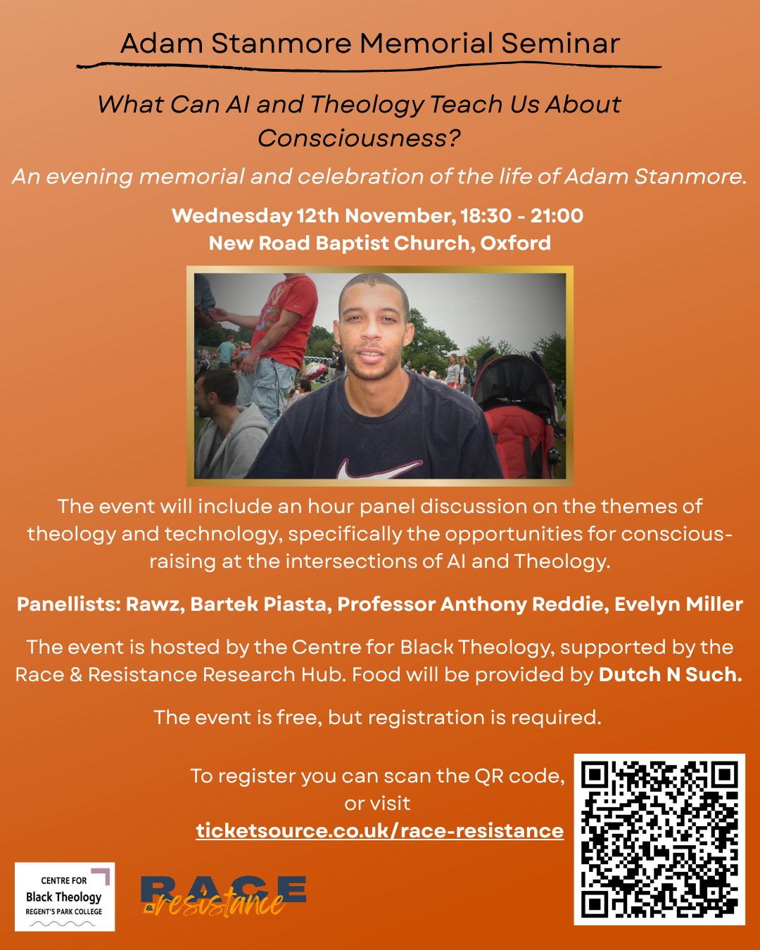 adam stanmore memorial seminar